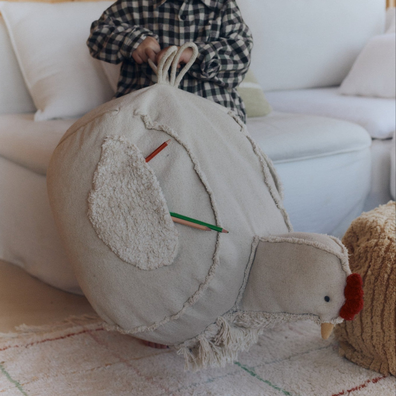 Pouf Chicken
