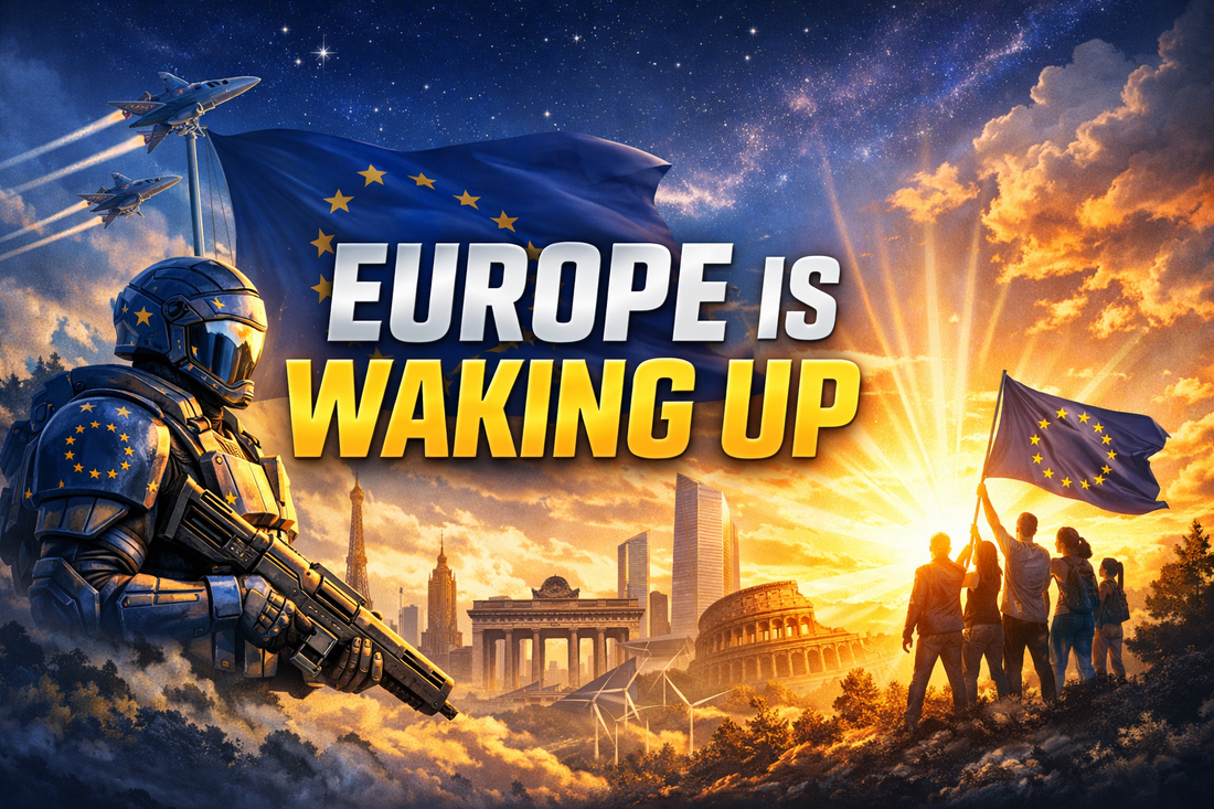 🇪🇺 Europe Is Waking Up — And a New Generation Is Leading the Way