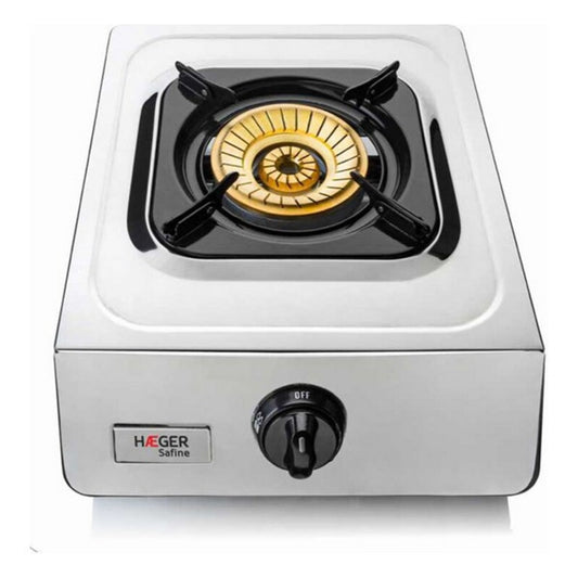 Estufa de gas Haeger Safine Silver Bronze (90 mm)