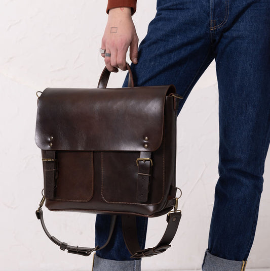 BENJAMIN Backpack - Dark Chocolate
