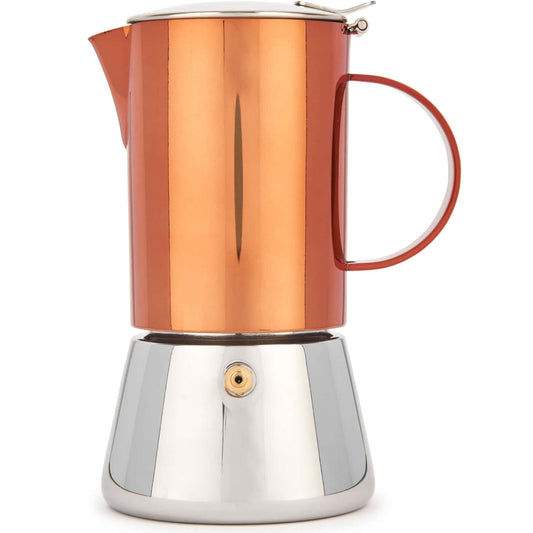 La Cafetière Polished Stainless Steel Copper Stovetop - 300 ml