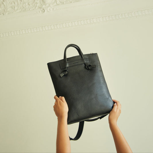 Minimal Leather Backpack ALICE ARM