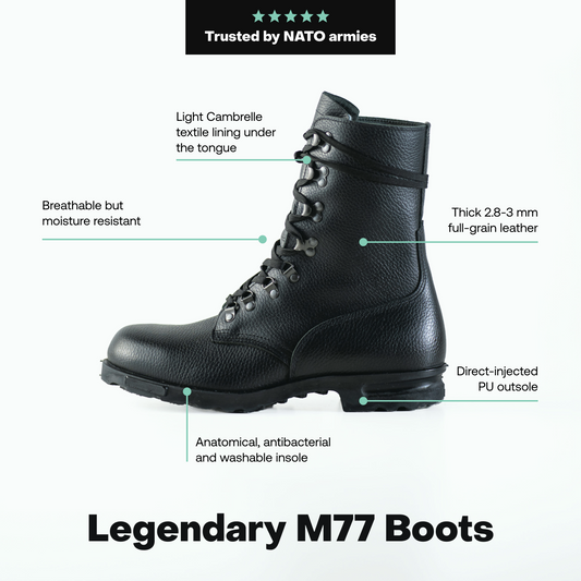 M77 Boots · Peace & War™ Edition