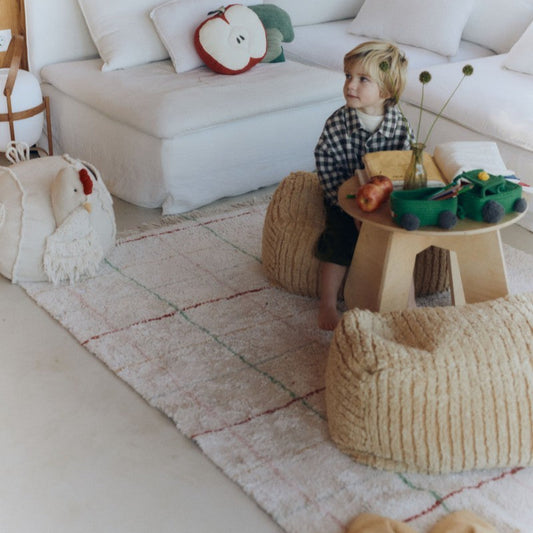 Washable Rug Colorful Lines, 140 x 200 cm