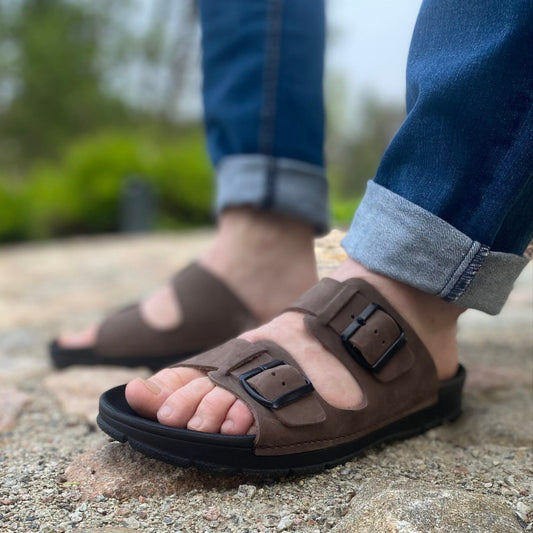 Märt Men's Sandals – Dark Brown
