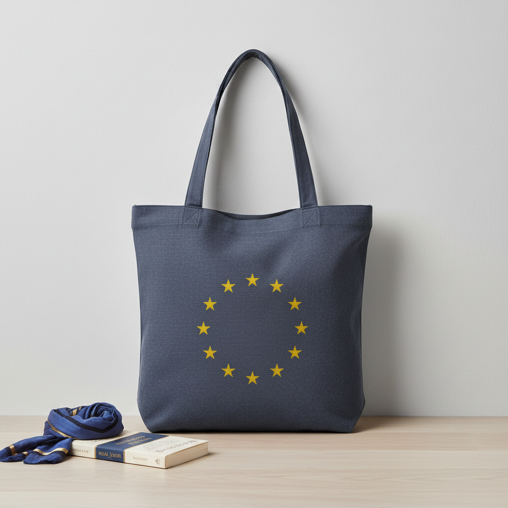 MEGA Tote Bag EU Stars Mockup