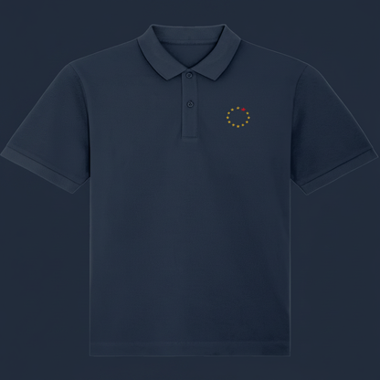 EUCAN Organic Piqué Polo | Europe & Canada Values