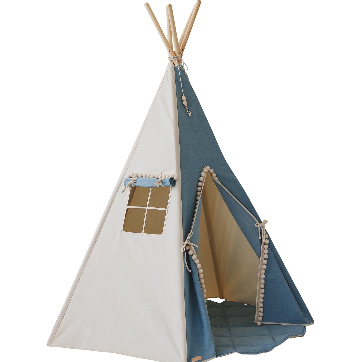 Teepee Tent - Jeans With Pompoms