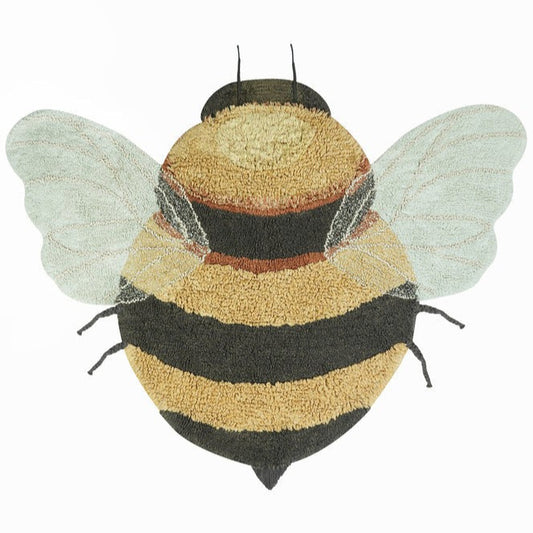 Washable Rug Bee, 115 x 150 cm